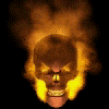 flame skull gif